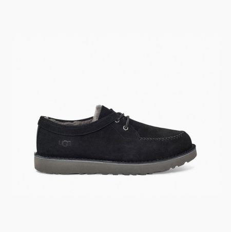 UGG Campout Lace Low Black Boots for Men (JSZK28157)